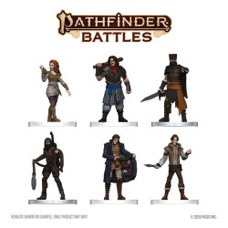 Pathfinder Battles Voorbeschilderde Miniaturen Criminelen 20 cm