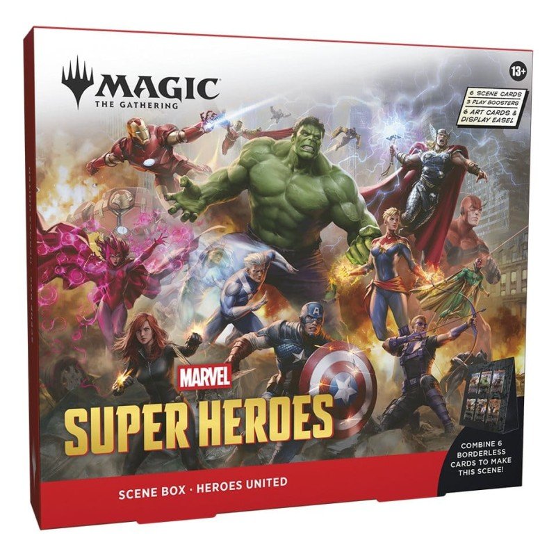 Magic The Gathering - Marvel Super Heroes - Stage Boxes (2) *ENGELS*