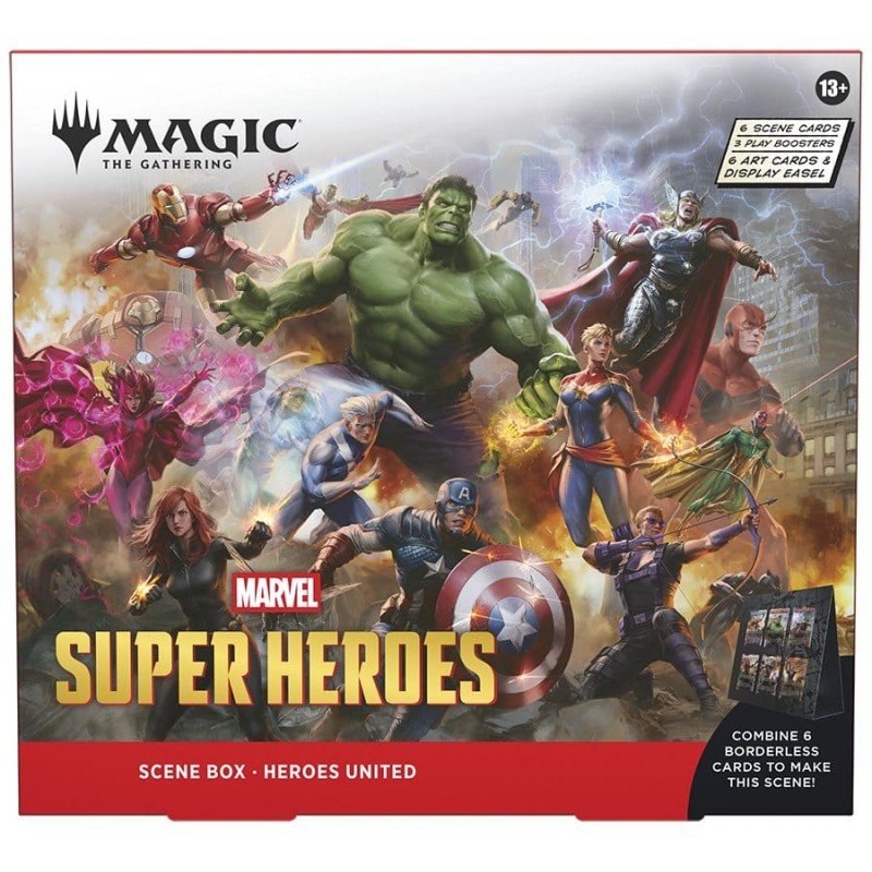 Magic the Gathering - Marvel Super Heroes - Boîtes scéniques (2) *ANGLAIS*