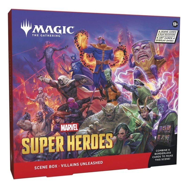 Magic the Gathering - Marvel Super Heroes - Boîtes scéniques (2) *ANGLAIS*