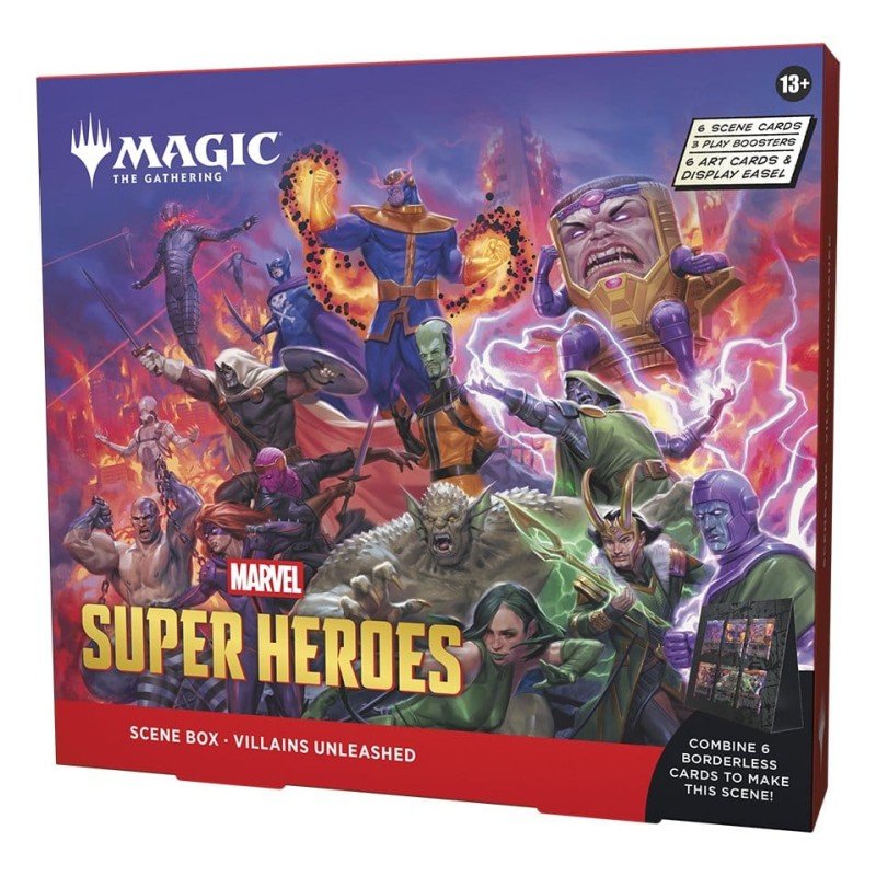 Magic The Gathering - Marvel Super Heroes - Stage Boxes (2) *ENGELS*