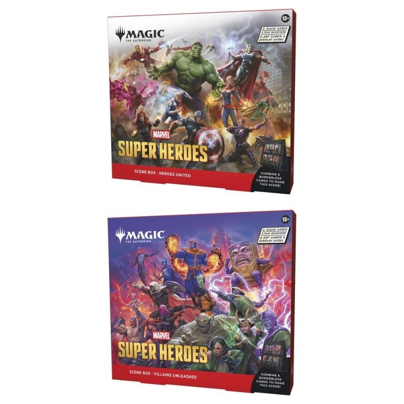 Magic the Gathering - Marvel Super Heroes - Stage Boxes (2) *ENGLISH*