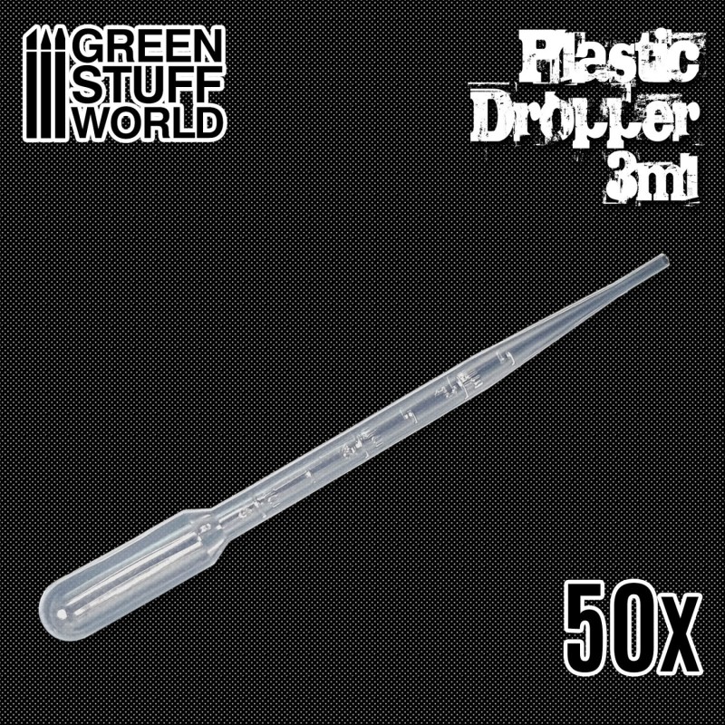 Green Stuff World - Pipettes Longues Graduées (x50)