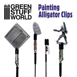 Green Stuff World - Pinces crocodile pour Aérographe (x20)