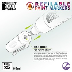 Green Stuff World - Stylo-feutre rechargeable 1 - Détail