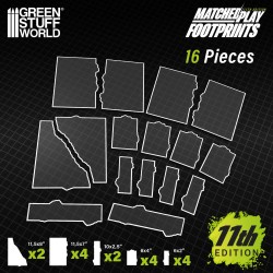 Green Stuff World - Ruins Templates - W40k 11th Edition
