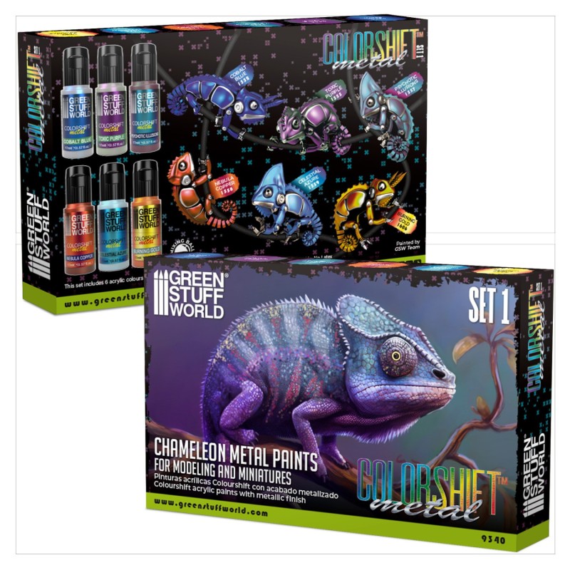 Green Stuff World - Verfset - Kameleons - Set 1