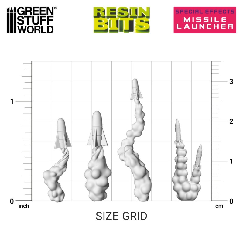 Green Stuff World - 3D geprint - Speciale effecten - Raketwerper-effect
