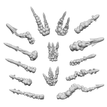 Green Stuff World - 3D geprint - Speciale effecten - Raketwerper-effect