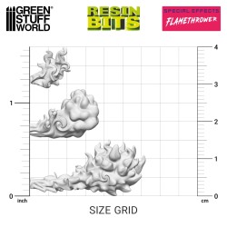 Green Stuff World - 3D geprint - Speciale effecten - Vlammenwerper-effect