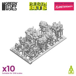 Green Stuff World - 3D geprint - Speciale effecten - Vlammenwerper-effect