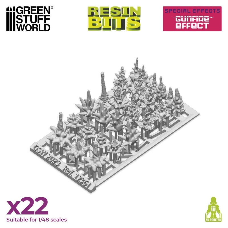 Green Stuff World- 3D Printed - Effets Spéciaux - Effet de tirs
