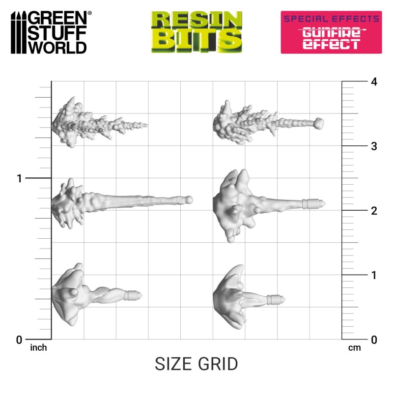Green Stuff World- 3D Printed - Special Effects - Shooting Effect