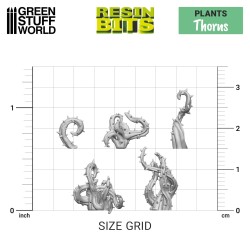 Green Stuff World- 3D Printed - Plantes - Plantes épineuses