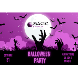 Voorverkoop: Halloween Party @MagicFranco 31.10.24 | 