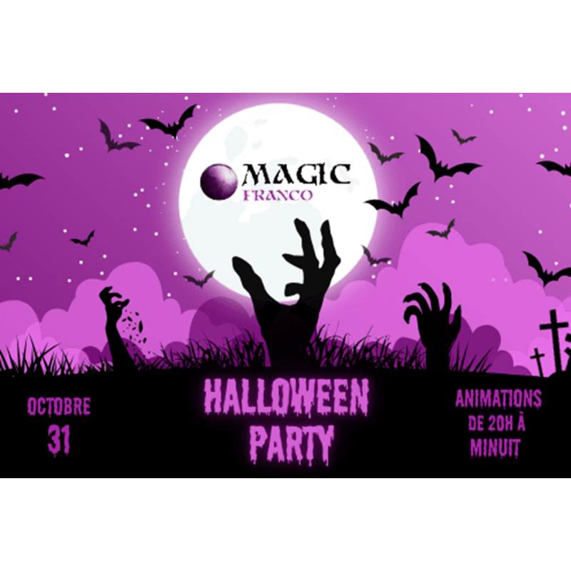 Voorverkoop: Halloween Party @MagicFranco 31.10.24 | 