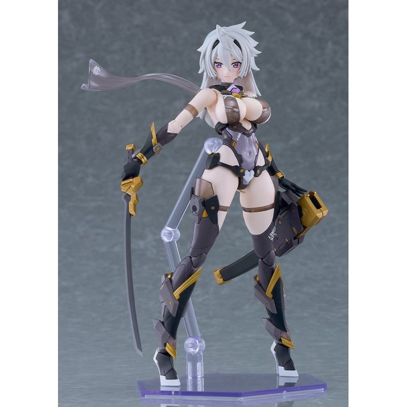 Cutie Honey Nova Plastic Model Kit Plamatea Black Honey 17 cm