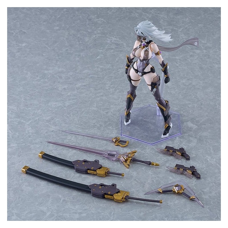Cutie Honey Nova Plastic Model Kit Plamatea Black Honey 17 cm