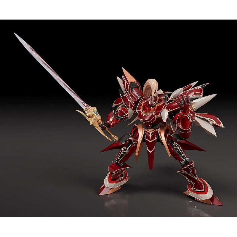The Legend of Heroes: Trails of Cold Steel Plastic Model Kit Moderoid Testa-Rossa, the Vermillion Knight 18 cm
