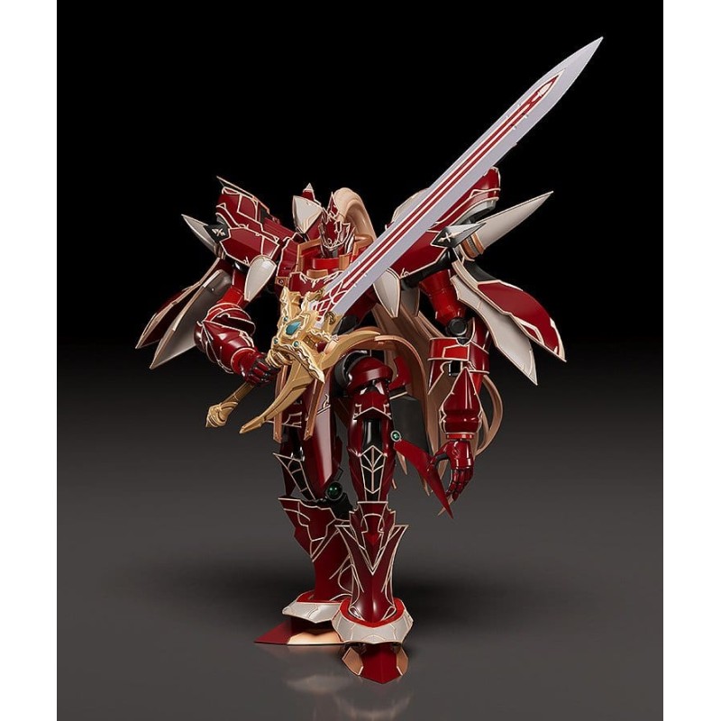 The Legend of Heroes: Trails of Cold Steel Plastic Model Kit Moderoid Testa-Rossa, the Vermillion Knight 18 cm