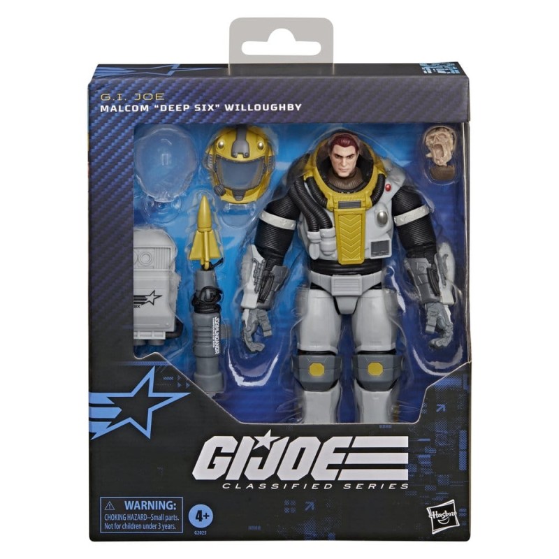 G.I. Joe Classified Series Deluxe figurine no.206 Malcom « Deep Six » Willoughby 15 cm