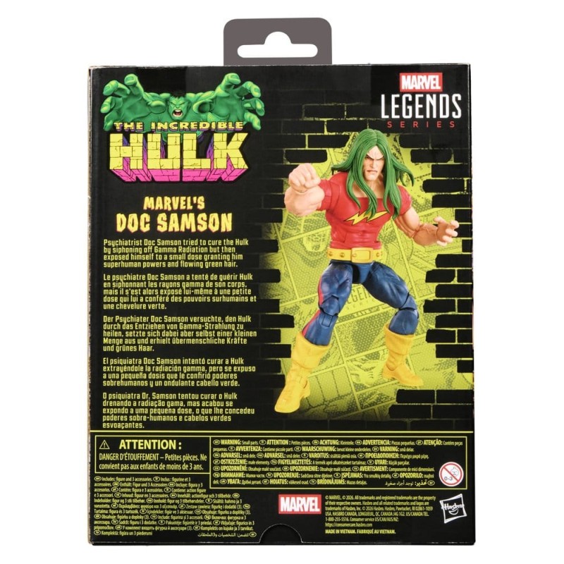 The Incredible Hulk Marvel Legends figurine Marvel's Doc Samson 15 cm