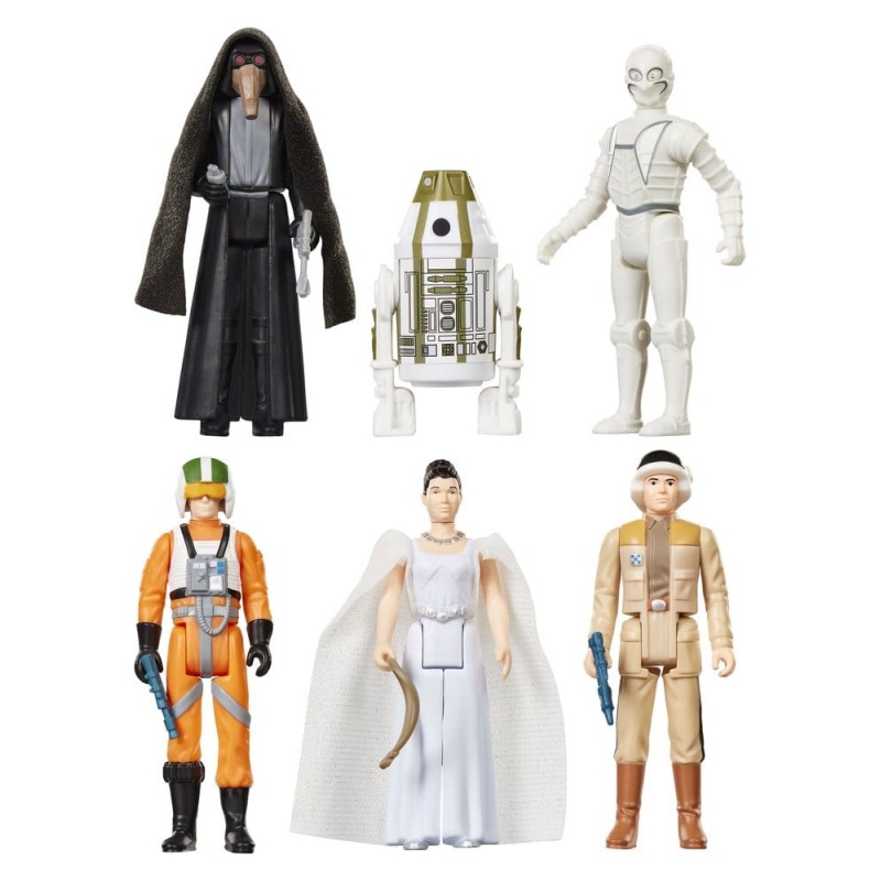 Star Wars Episode IV Retro Collection Action Figure 6-Pack 10 cm