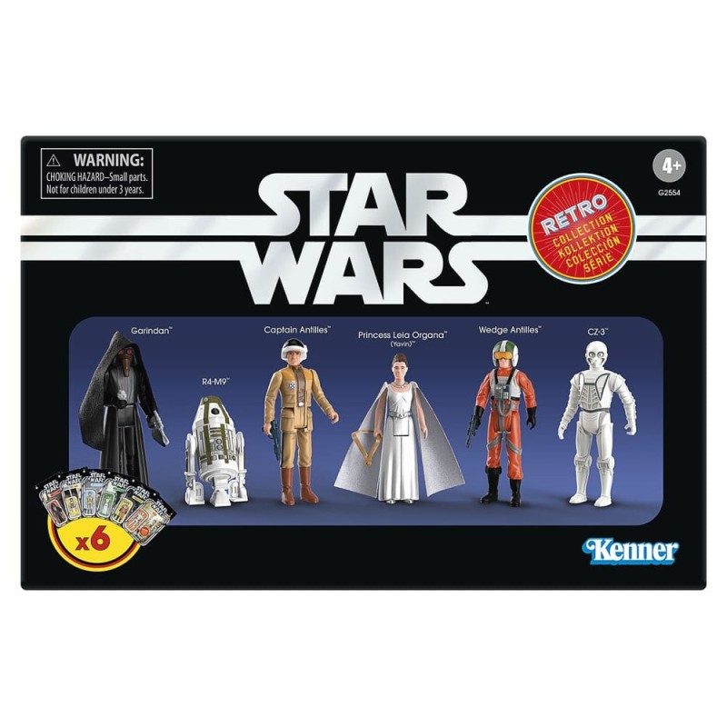 Star Wars Episode IV Retro Collection pack 6 figurines 10 cm