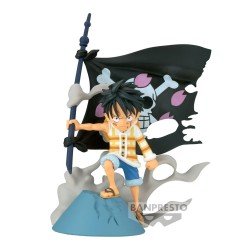 One Piece - Figurine PVC World Collectable Figure Log Stories - Monkey.D.Luffy 7 cm