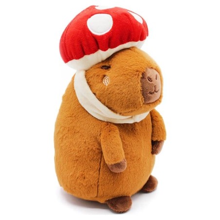 Capybara Plush Figure Mushroom 23 cm