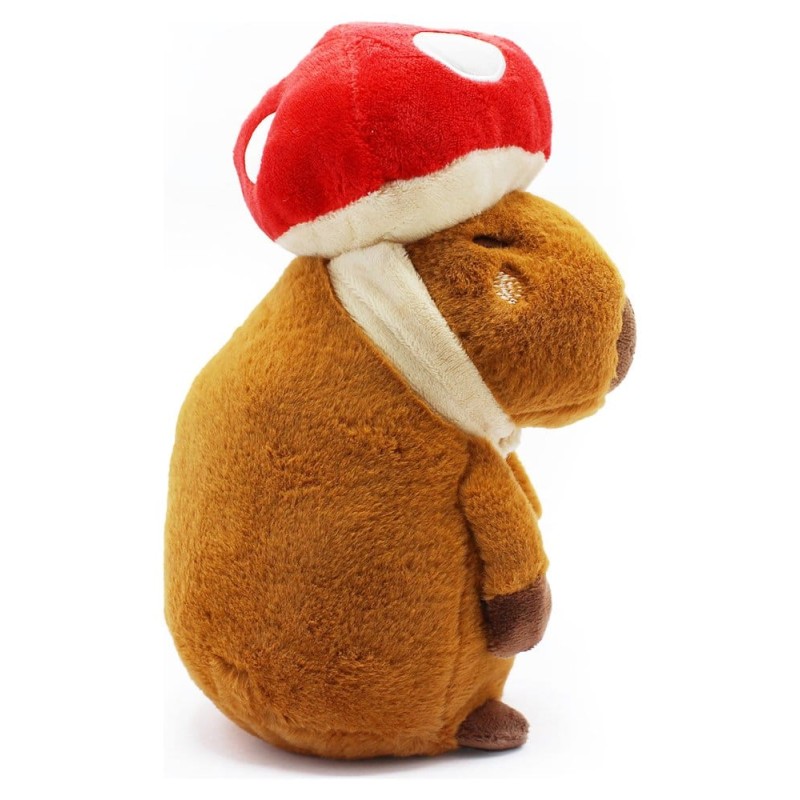 Capybara Plush Figure Mushroom 23 cm