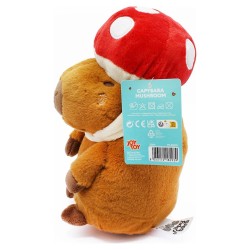 Capybara Plush Figure Mushroom 23 cm