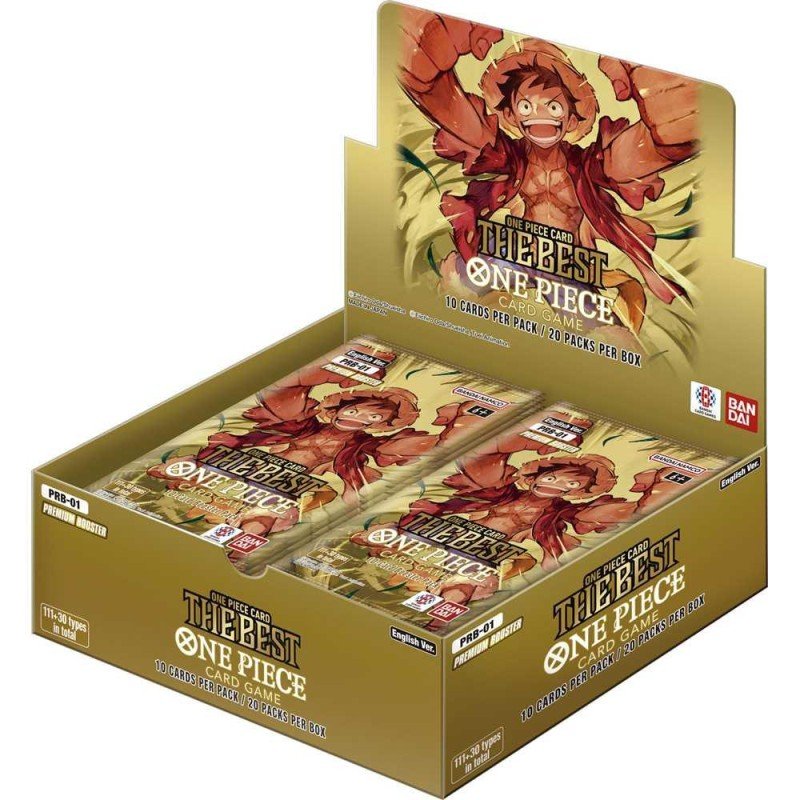 One Piece Card Game - PRB-01 - Premium Booster Display (24 Boosters) - ENG | 810059787285