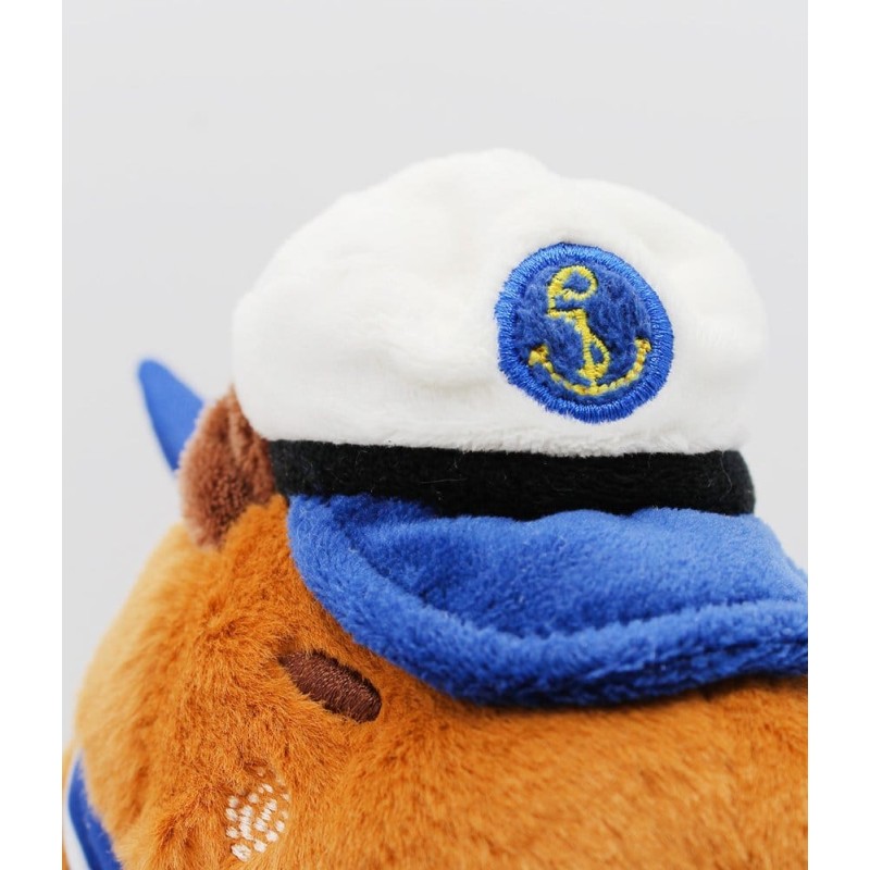 Capybara peluche Capy Captain 23 cm