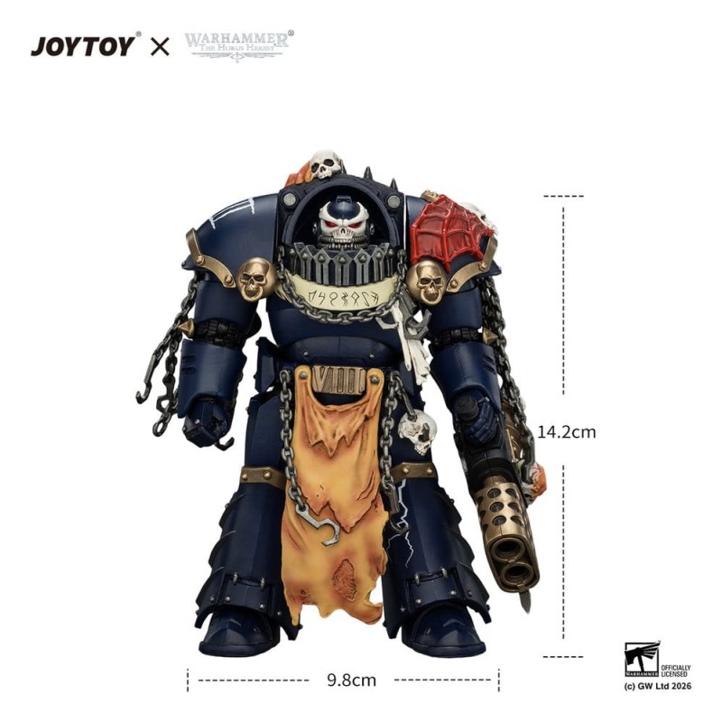 Warhammer The Horus Heresy figurine Night Lords Contekar Terminator 2 14 cm