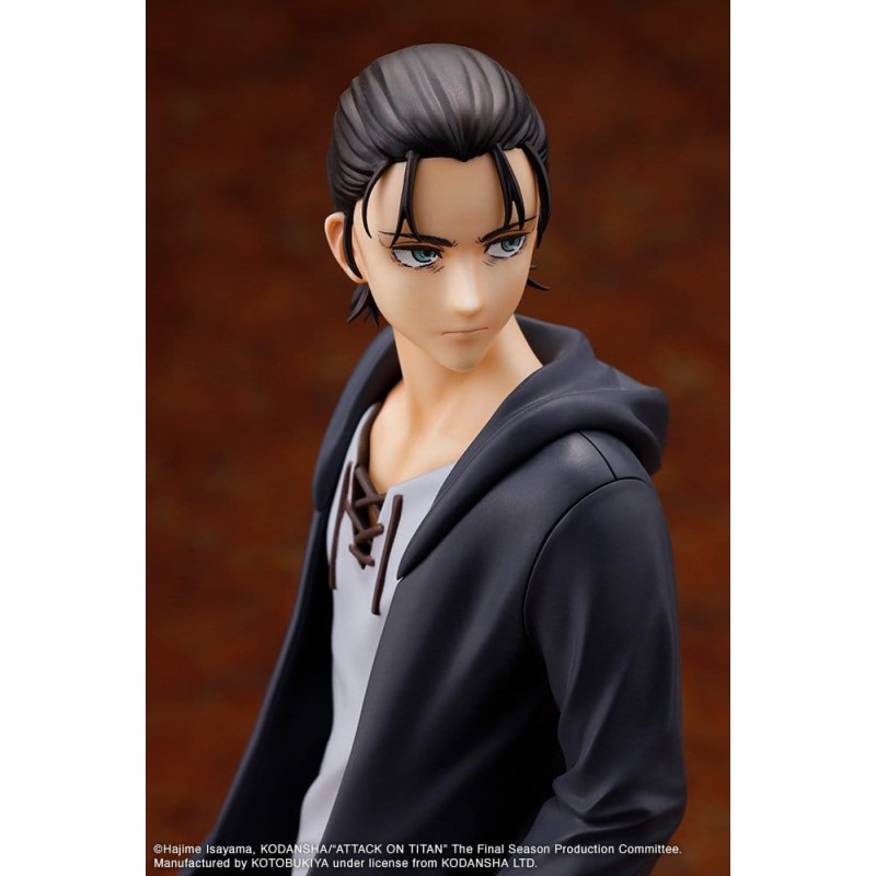 Attack on Titan: The Final Season figurine PVC Oshi Works Eren Yeager The Final Season Ver. 23 cm