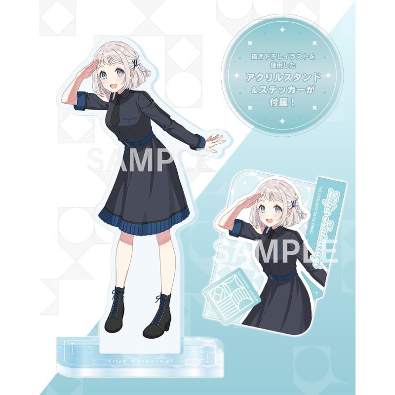 The Idolmaster Gakuen figurine PVC 1/7 Lilja Katsuragi-Hakusen- DX Ver. 23 cm