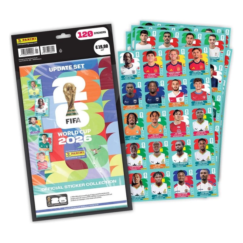 FIFA World Cup 2026 Collection de Stickers Update Set