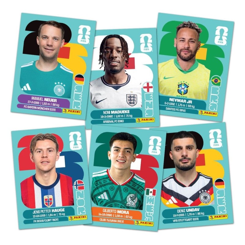 FIFA World Cup 2026 Collection de Stickers Update Set
