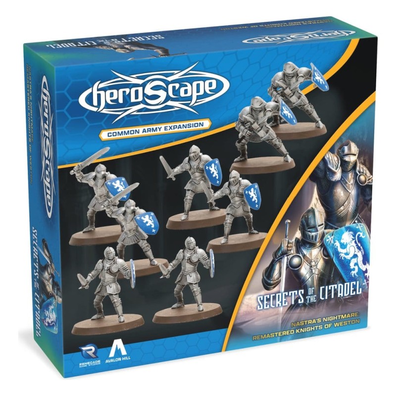 Heroscape Jeu de Plateau Extension d'Armée Knights of Weston Remastered *ANGLAIS*