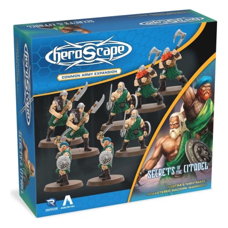 Heroscape Jeu de Plateau Extension d'Armée MacDirk Warriors Remastered *ANGLAIS*