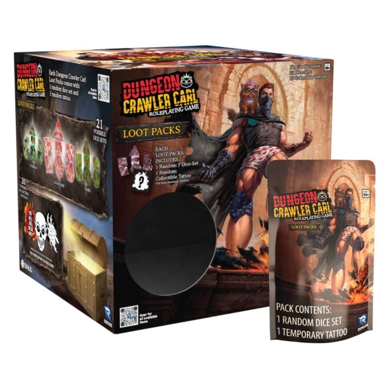 Dungeon Crawler Carl Dés Blind Box Display (20)
