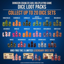 Dungeon Crawler Carl Dice Blind Box Display (20)