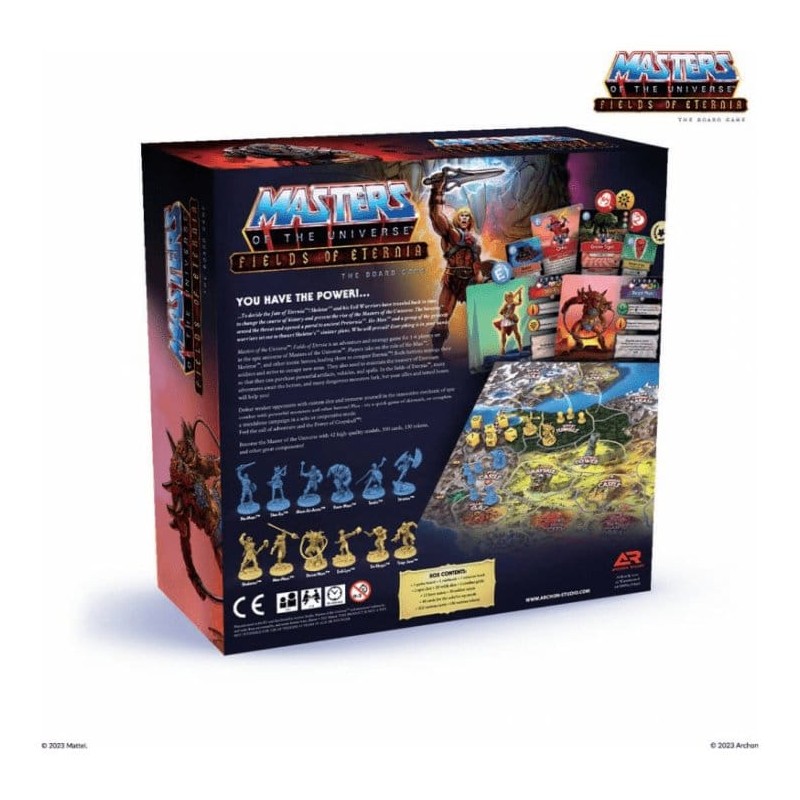 Masters of the Universe jeu de plateau Fields of Eternia *ANGLAIS*