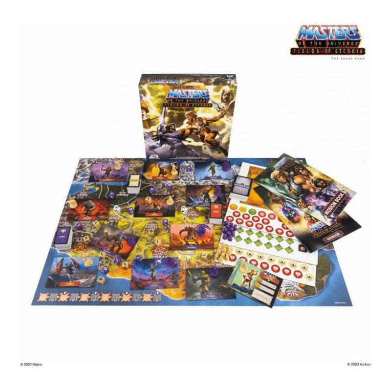 Masters of the Universe jeu de plateau Fields of Eternia *ESPAGNOL*
