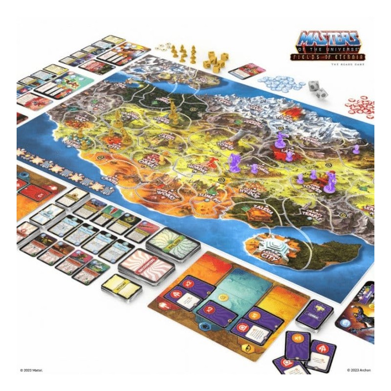 Masters of the Universe Board Game Fields of Eternia *Spanish Version*