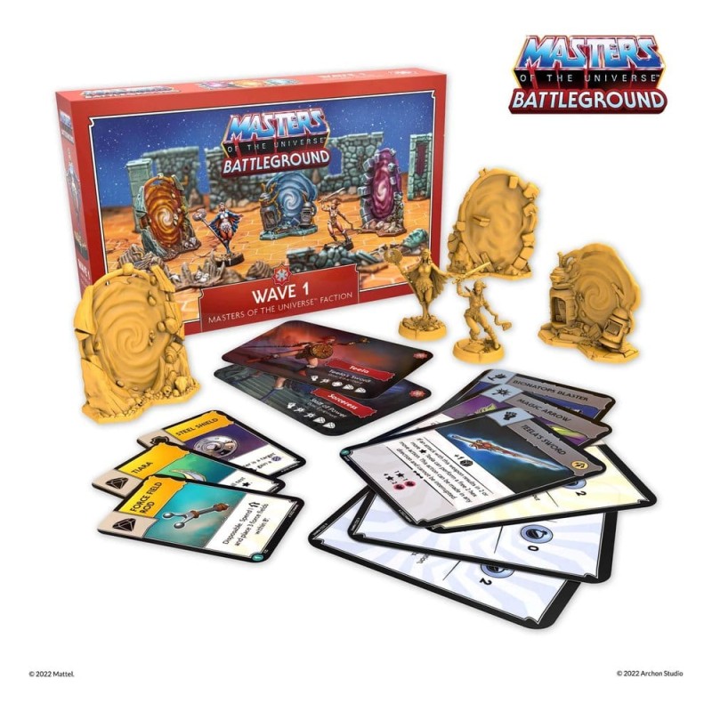 Masters of the Universe: Battleground jeu de figurines Wave 1: Masters of the Universe Faction *FRANÇAIS*