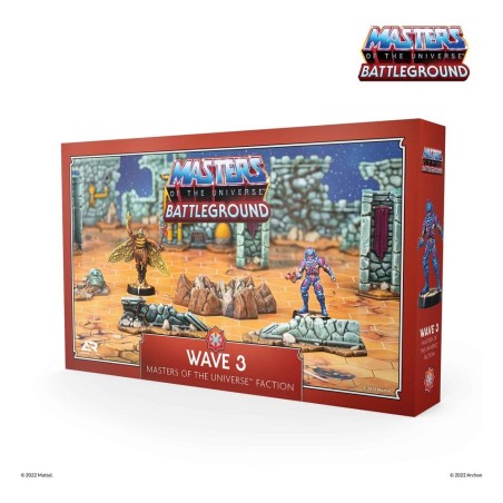 Masters of the Universe: Battleground jeu de figurines Wave 3: Masters of the Universe Faction *ANGLAIS*