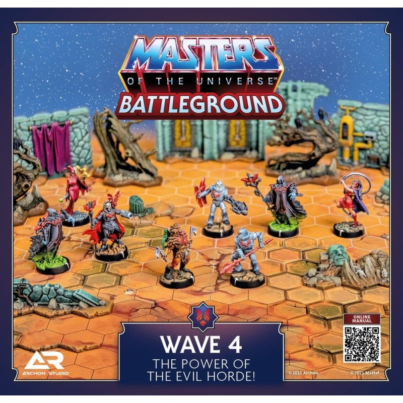 Masters of the Universe: Battleground jeu de figurines Wave 4: The Power of the Evil Horde *FRANÇAIS*