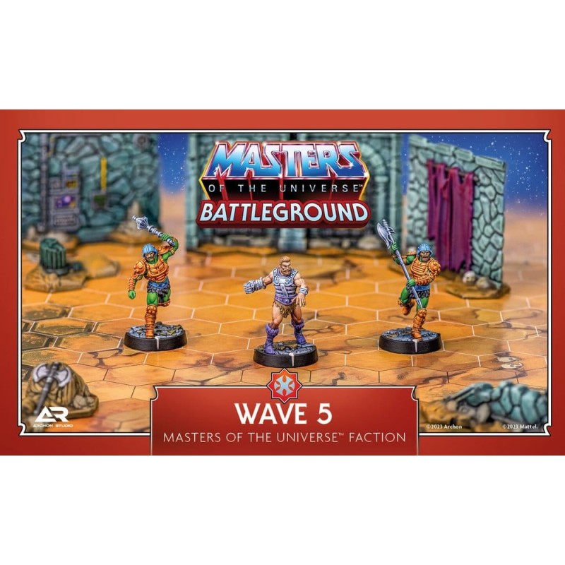 Masters of the Universe: Battleground jeu de figurines Wave 5: Masters of the Universe Faction *FRANÇAIS*